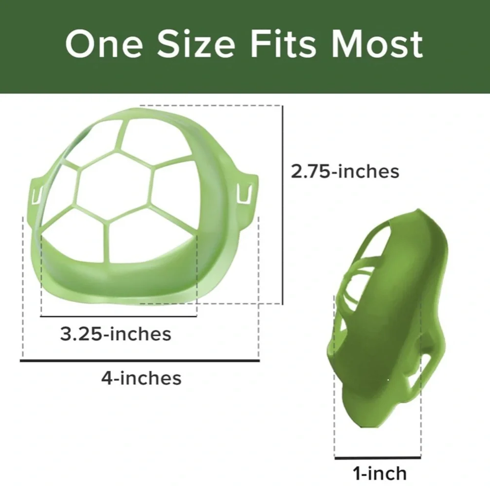 🔥5/$25🔥Cool Turtle Mask Guard/ Mask Frame